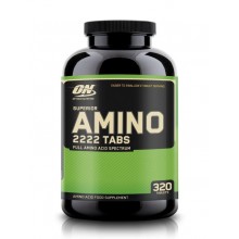 Аминокислота Optimum Nutrition Super Amino 2222, 320 капсул