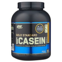 Казеин Optimum Nutrition 100% Casein Gold Standard 1800г, шоколад и арахисовое масло