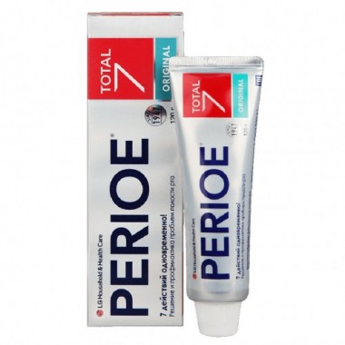 Perioe Total 7 Original Зубная паста комплексного действия 120 гр купить по низкой цене в интернет магазине 10kids.ru
