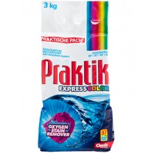 Универсальный стиральный порошок PRAKTIK color 3 кг пакет