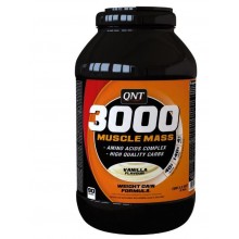 Гейнер QNT 3000 Muscle Mass (4.5 кг) ваниль