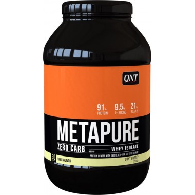 Протеин QNT Metapure Zero Carb (908 г) ваниль купить по низкой цене в интернет магазине 4cleaning.ru