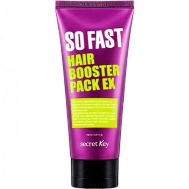 Secret Key маска для волос So Fast Hair Booster Pack EX, 150 мл купить по низкой цене в интернет магазине 4cleaning.ru