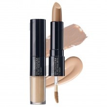 The Saem Консилер 2 Cover Perfection Ideal Concealer Duo02.Rich Beige