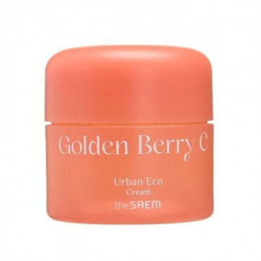 The Saem Golden Berry Крем для лица с экстрактом физалиса Urban Eco Golden Berry C Cream 50 мл
