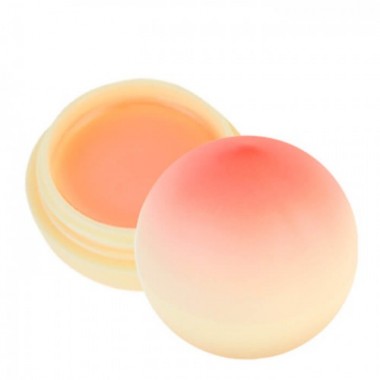 Tony Moly Бальзам для губ с персиком Mini Peach Lip Balm, 7 гр купить по низкой цене в интернет магазине 10kids.ru