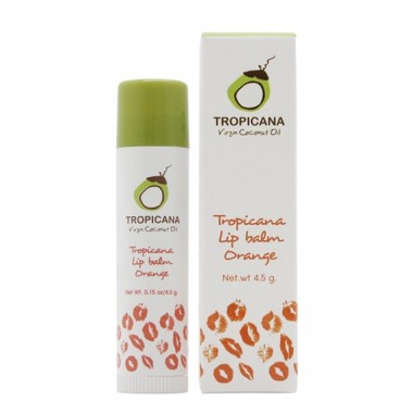 Tropicana Бальзам для губ «апельсиновый аромат» - Lip balm orange, 4,5г купить по низкой цене в интернет магазине 4cleaning.ru