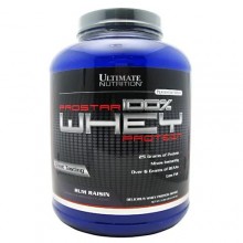 Ultimate Nutrition Протеин Prostar 100% Whey Protein, 2390 г, вкус ром и изюм