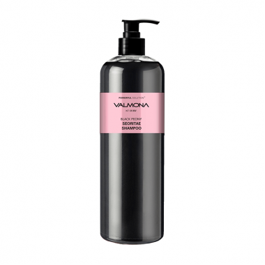 Valmona Шампунь для волос с черным пионом и бобами Powerful Solution Black Peony Seoritae Shampoo, 480 мл