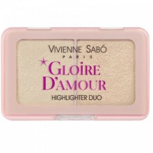 Vivienne Sabo Палетка хайлайтеров Gloire d'amour 01, светло-розовый