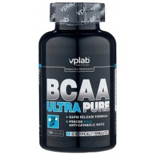 BCAA vplab BCAA Ultra Pure, 120 шт.