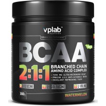 BCAA vplab BCAA 2:1:1, арбуз, 300 гр.