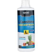 Vplab L-карнитин Concentrate New, тропические фрукты, 1000 мл.